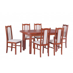 Столовый гарнитур (стол и 6 стульев)