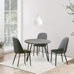 Ēdamistabas komplekts (galds un 3 krēsli)