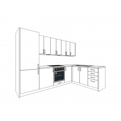 Кухонный гарнитур EMPORIUM 2,87 x1,87m.