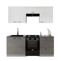 Кухонный комплект BIANCA+GREY 2.00 m. 3