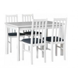 Ēdamistabas komplekts (galds un 4 krēsli)