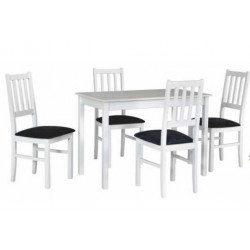 Ēdamistabas komplekts (galds un 4 krēsli)